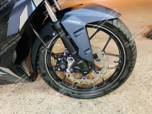 Winner X - Tay dầu RCB S1 14mm, Đĩa RCB, Heo Brembo 2 pis