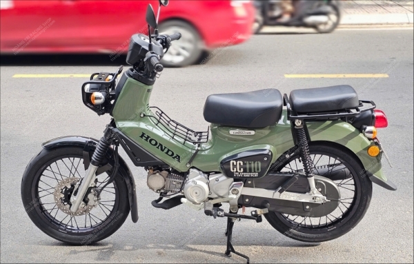 Bộ sưu tập ảnh Cross Cub 110 độ bánh Căm Scarlet của MR Phương