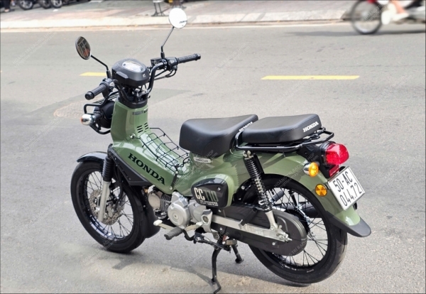 Bộ sưu tập ảnh Cross Cub 110 độ bánh Căm Scarlet của MR Phương