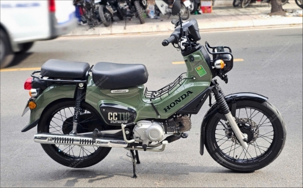 Bộ sưu tập ảnh Cross Cub 110 độ bánh Căm Scarlet của MR Phương