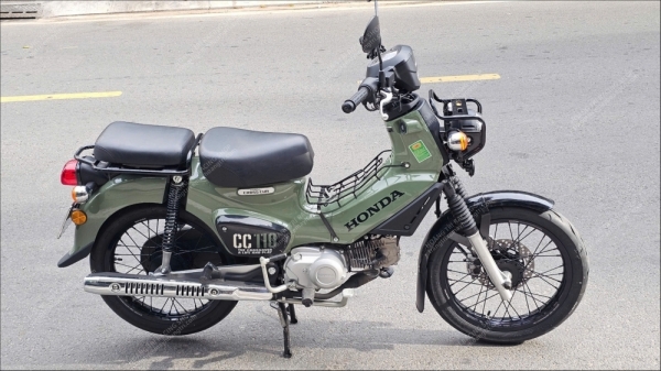 Bộ sưu tập ảnh Cross Cub 110 độ bánh Căm Scarlet của MR Phương