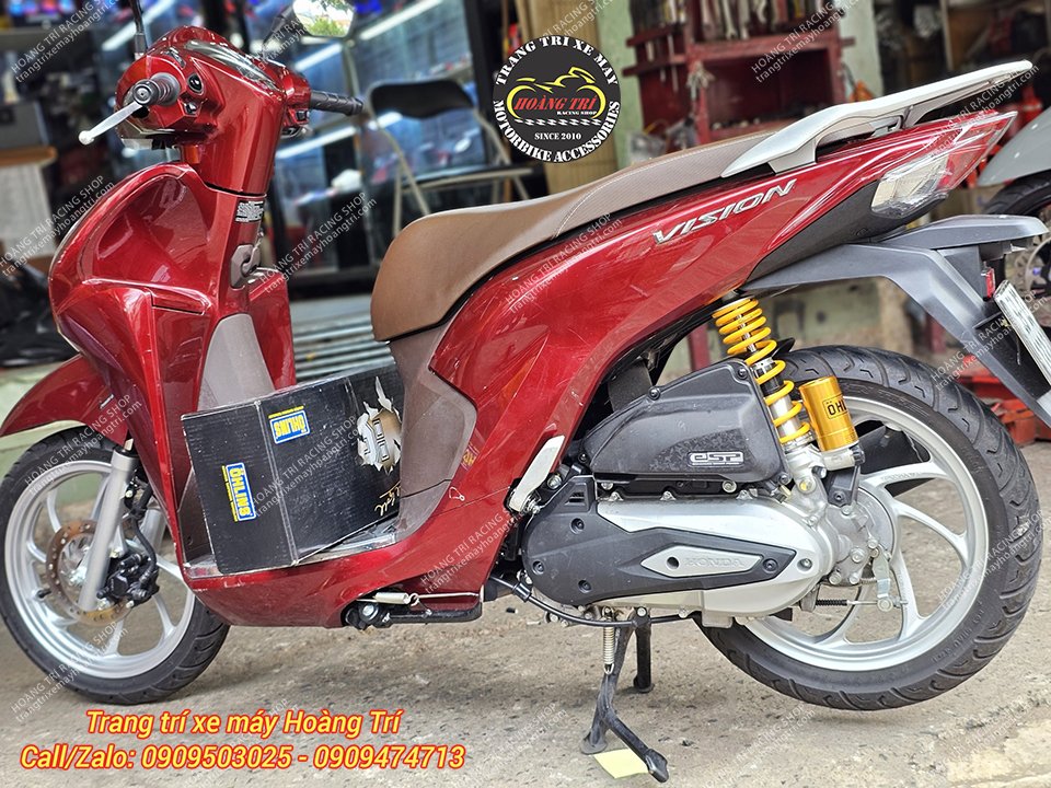 Phuộc ohlins vision chính hãng: Lựa chọn nâng cấp đáng tiền cho Honda Vision